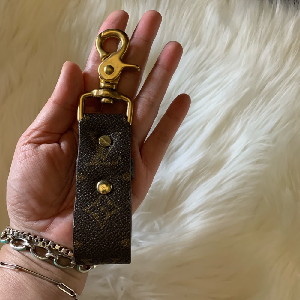 SOLD Handcrafted with authentic LV canvas